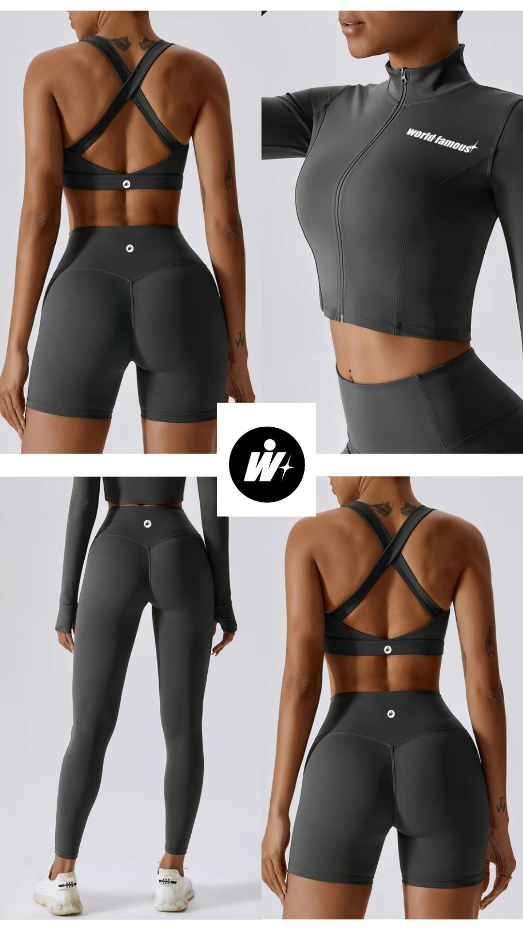 4 Piece Activewear Set